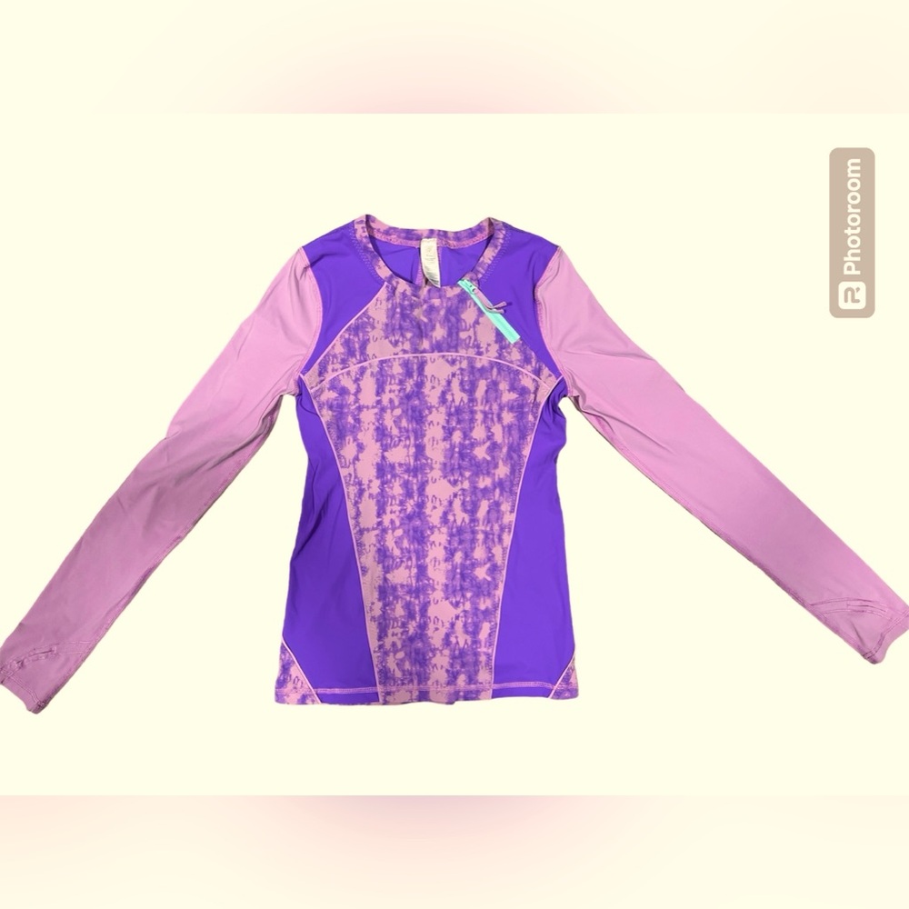 Ivivva Girls Size 12 Long Sleeve Athletic Shirt